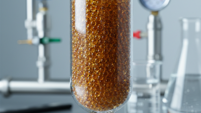 What is a strong base anion resin and how is it used?