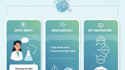 How to choose strong base anion resin for water treatment?