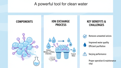 What is a strong base anion resin and how does it work?