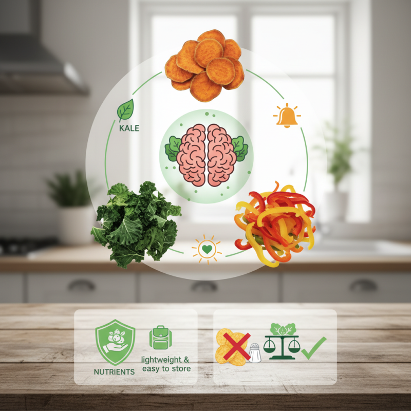 Best Dehydrated Vegetables for Healthy Snacking Choices?