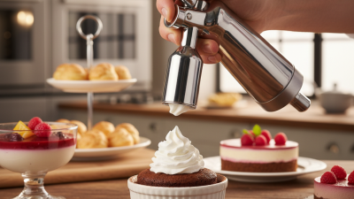 Why Use Whipped Cream Chargers for Perfect Desserts?