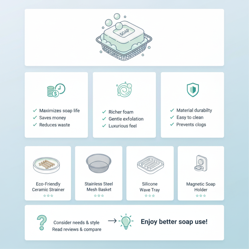 2026 Best Soap Bar Strainer Reviews and Buying Guide?