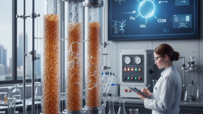 What is a strong base anion resin and how is it used?