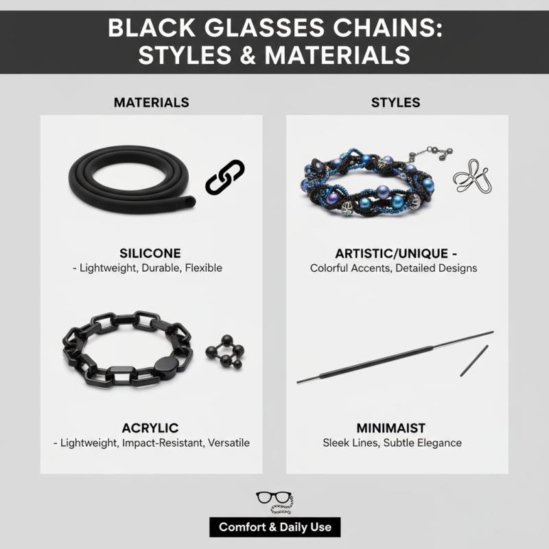 What is a Black Glasses Chain and How to Use It?