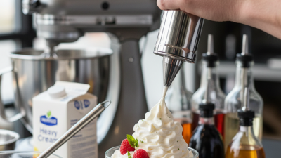 Whipped Cream Chargers Tips for Perfect Cream Every Time