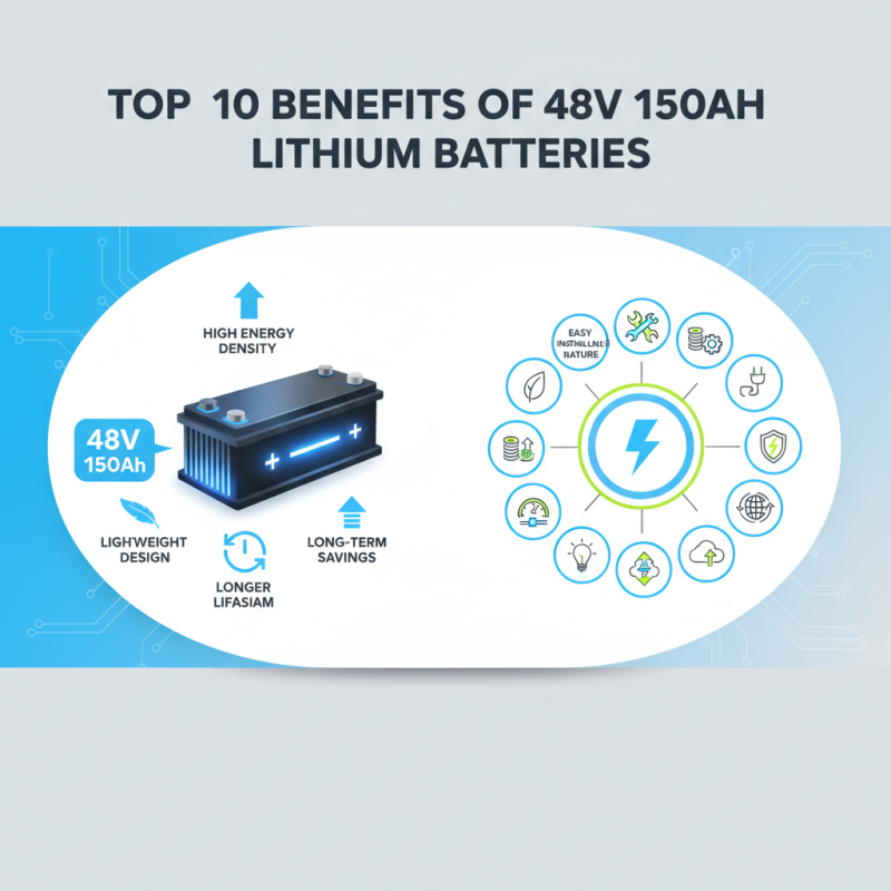 Top 10 Benefits of 48v 150amp Lithium Batteries?