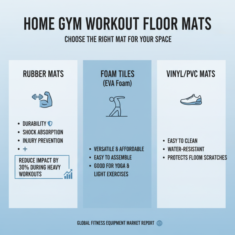 How to Choose the Best Workout Floor Mats for Your Home Gym?