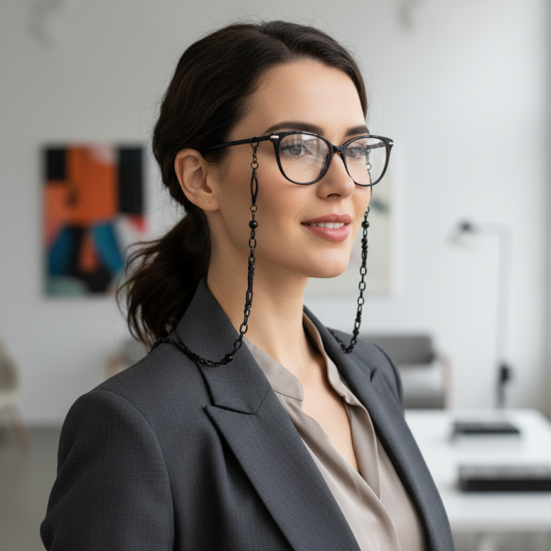 What is a Black Glasses Chain and How to Use It?