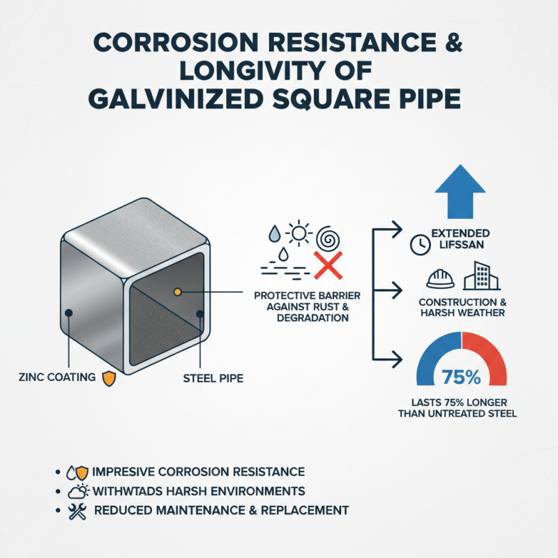 What are the Benefits of Using Galvanized Square Pipe?
