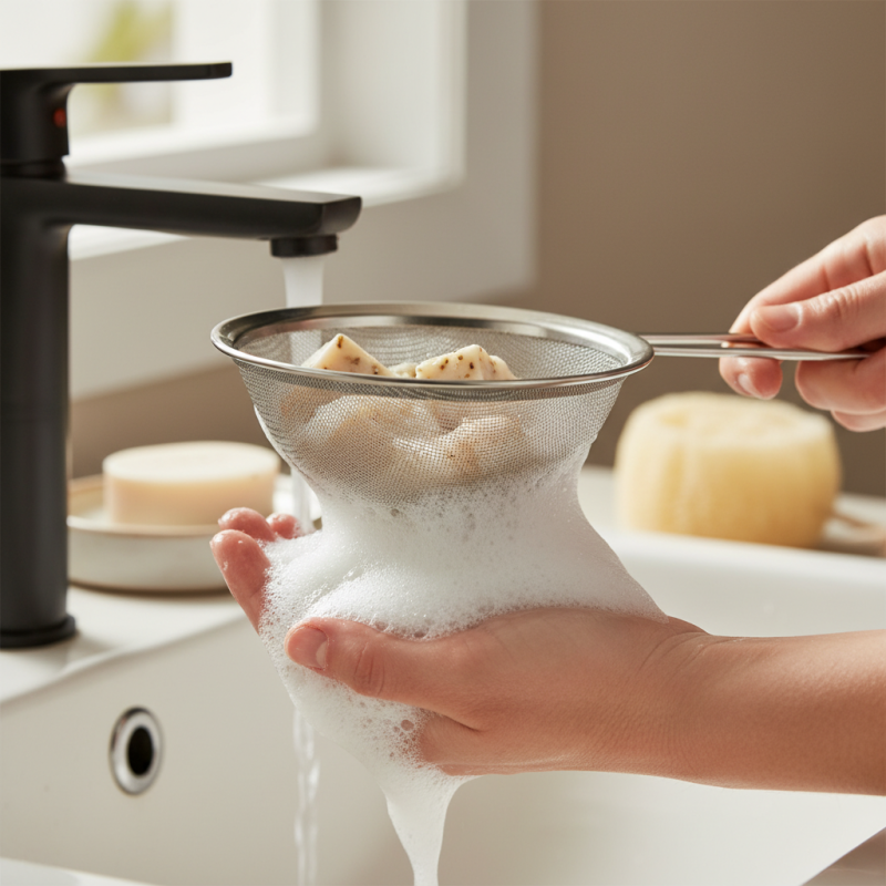 How to Use a Soap Bar Strainer for Better Suds?