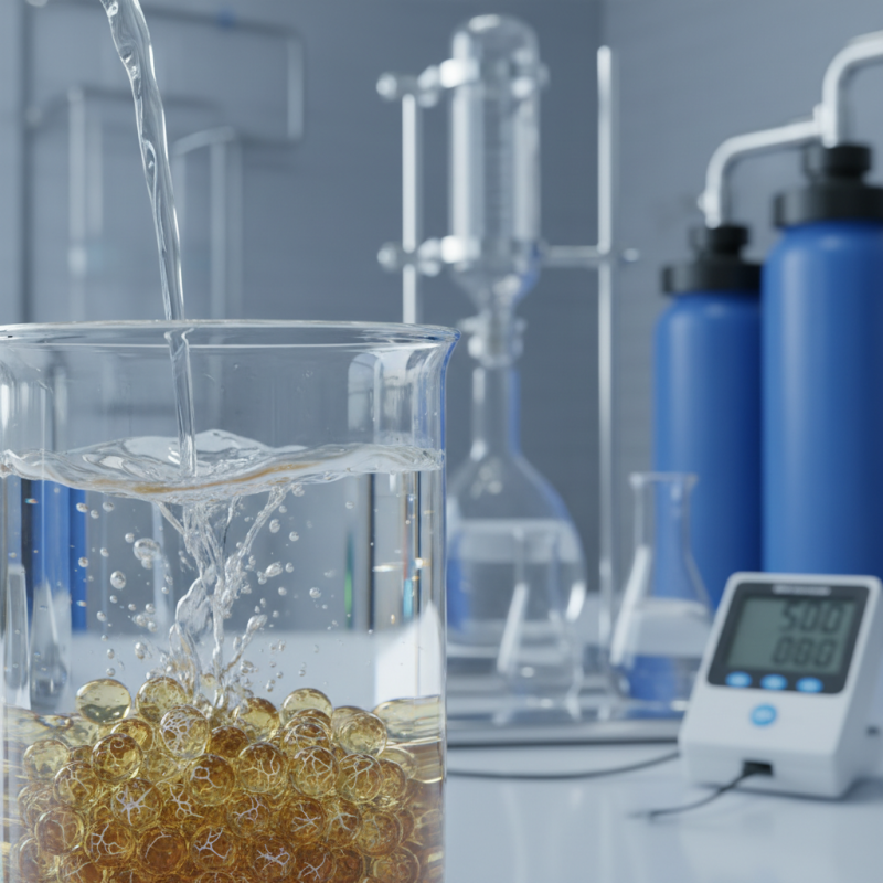 What is a strong base anion resin and its applications?