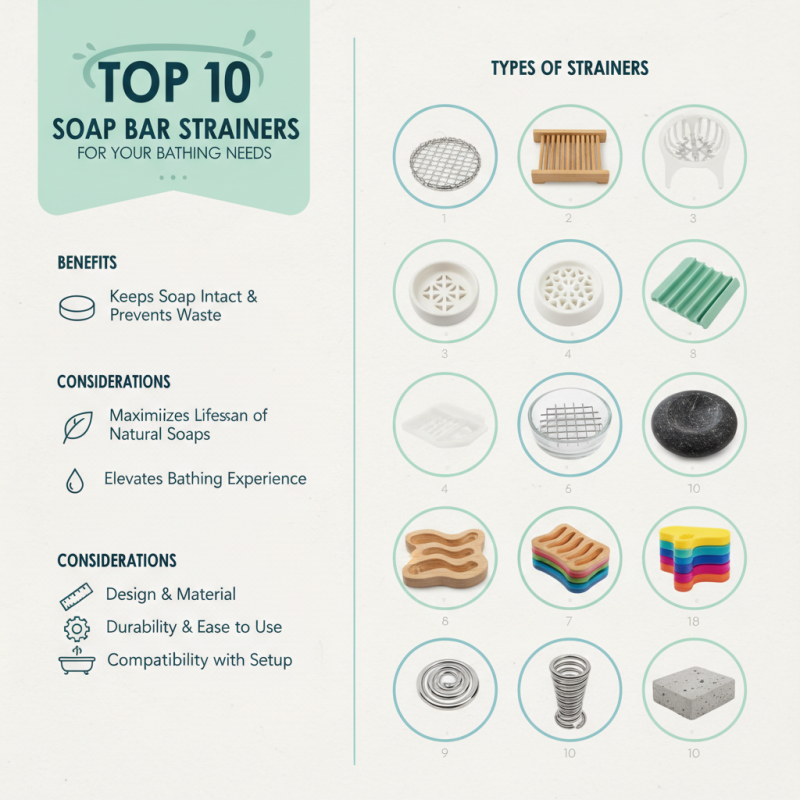 Top 10 Soap Bar Strainers for Your Bathing Needs?