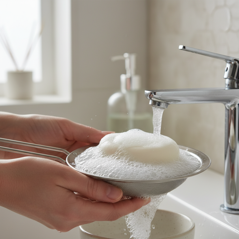 How to Use a Soap Bar Strainer for Cleaner Suds?