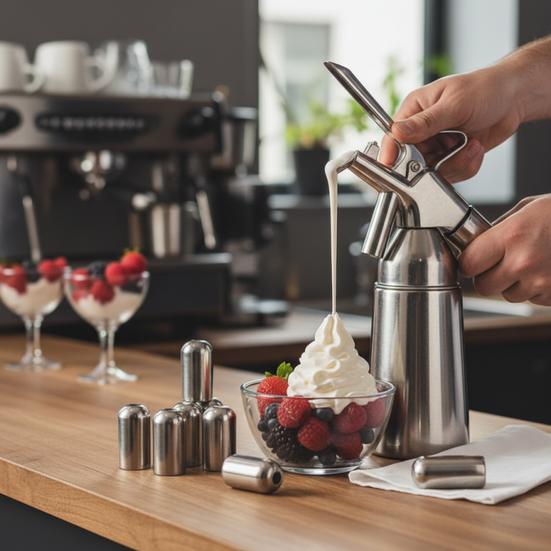 What is a whipped cream charger and how does it work?