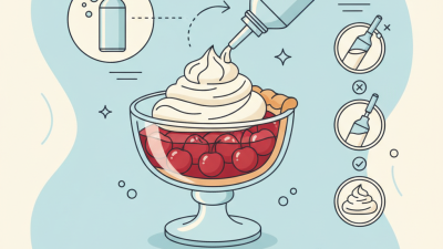 2026 How to Use Whipped Cream Chargers for Perfect Dessert