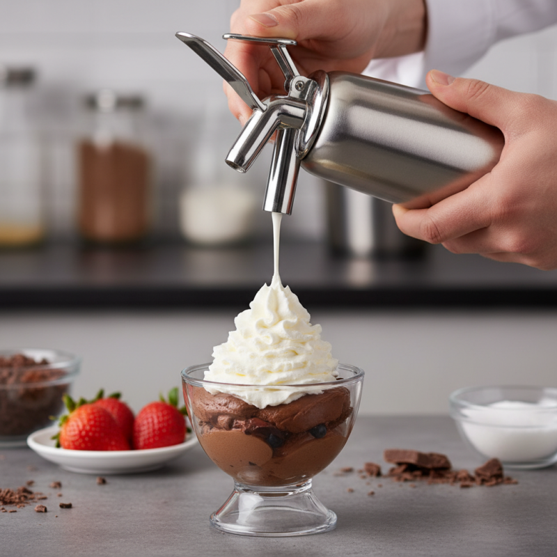 How to Use Whipped Cream Chargers for Perfect Desserts?