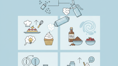 Why Use Whipped Cream Chargers for Perfect Dessert Toppings?