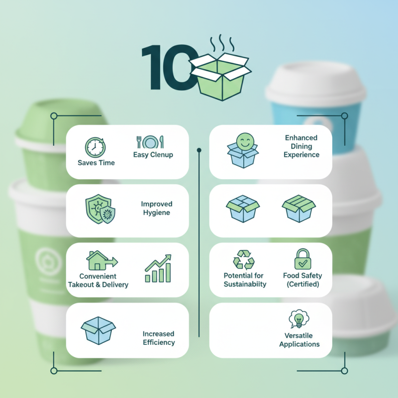 Top 10 Benefits of Using Disposable Boxes For Food?