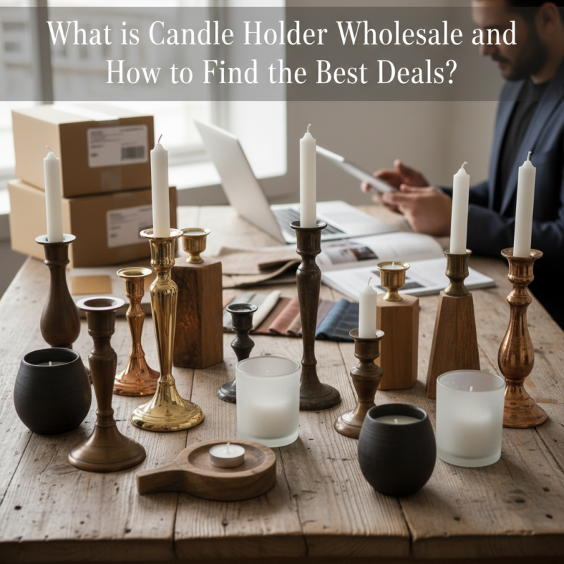 What is Candle Holder Wholesale and How to Find the Best Deals?