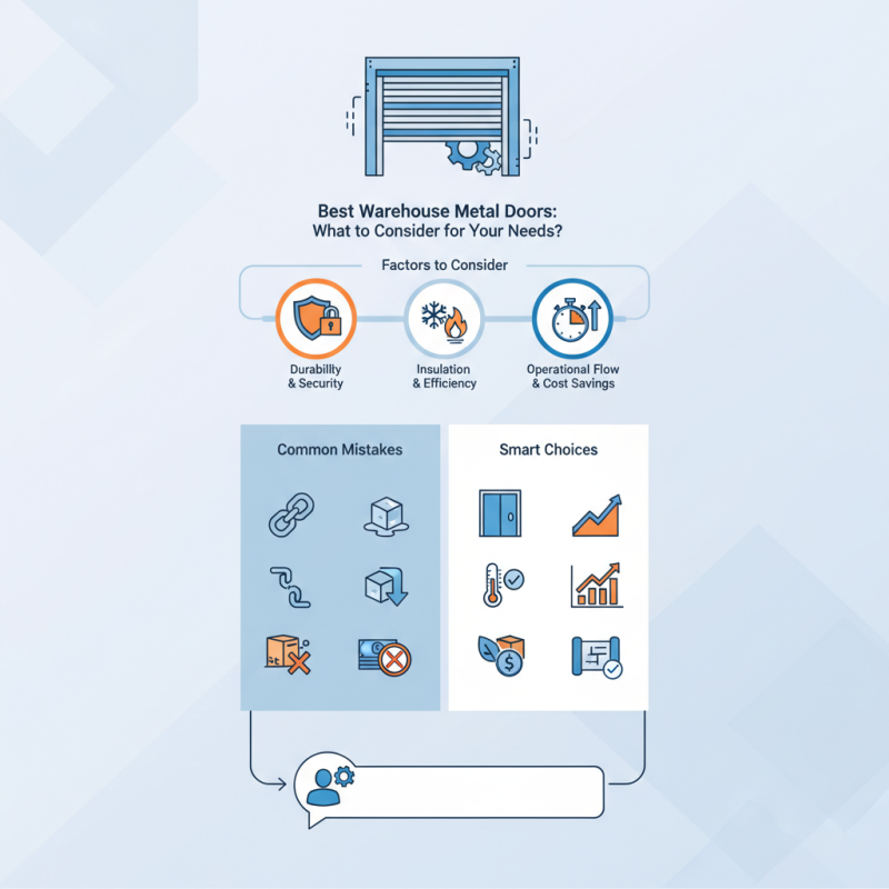 Best Warehouse Metal Doors What to Consider for Your Needs?
