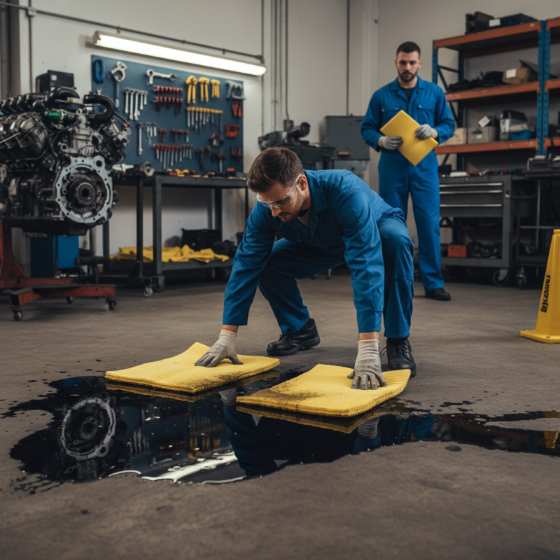 Top 10 Benefits of Using Oil Absorbent Pads for Spill Cleanup?