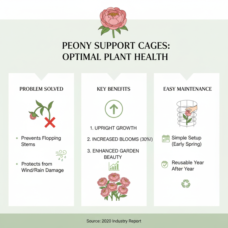 Why You Should Consider Peony Support Cage for Your Garden?