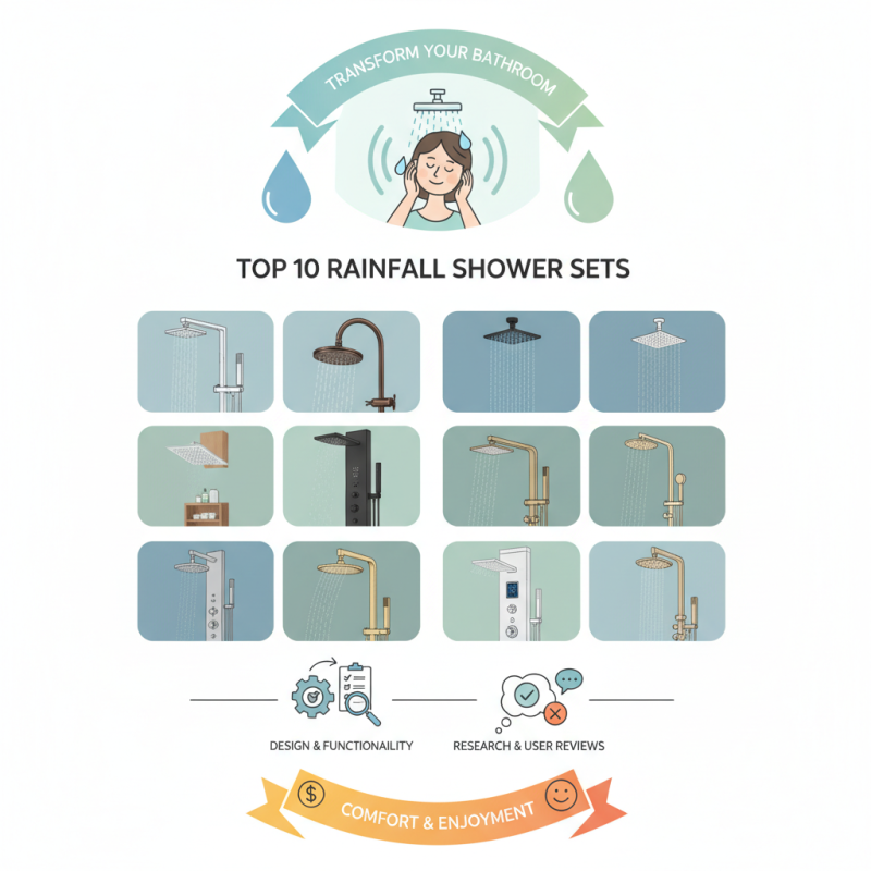 Top 10 Rainfall Shower Sets to Transform Your Bathroom?
