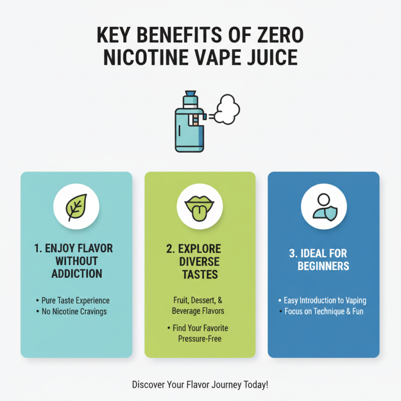 Zero Nicotine Vape Juice Benefits Tips for Beginners