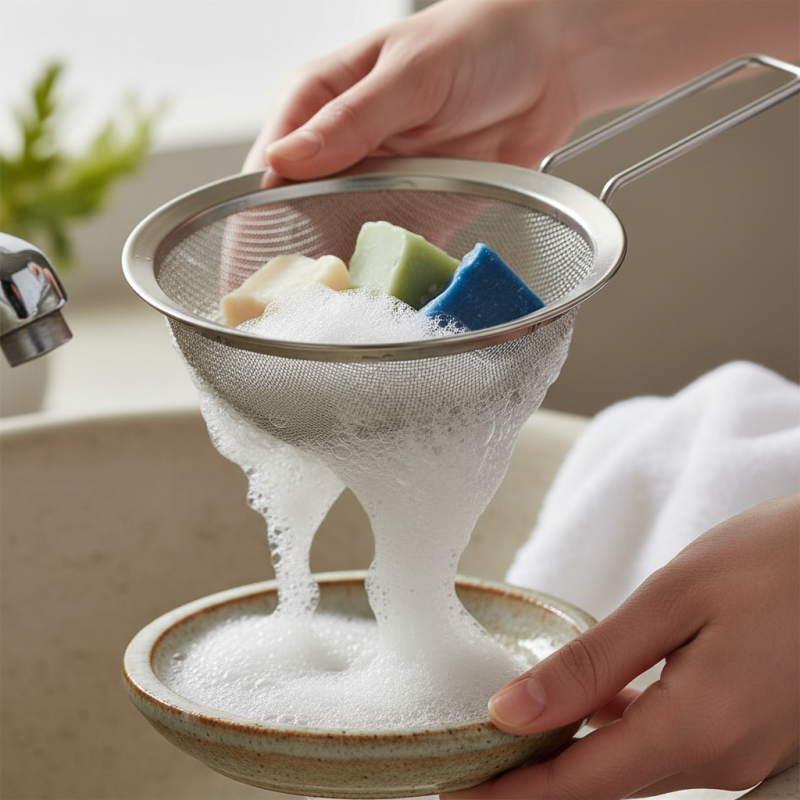 How to Use a Soap Bar Strainer for Better Suds?