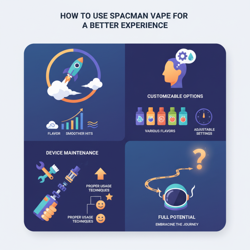 How to Use Spaceman Vape for a Better Vaping Experience?