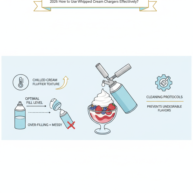 2026 How to Use Whipped Cream Chargers Effectively?