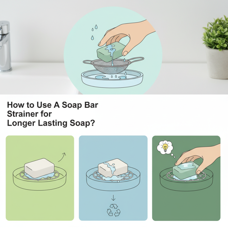 How to Use a Soap Bar Strainer for Longer Lasting Soap?