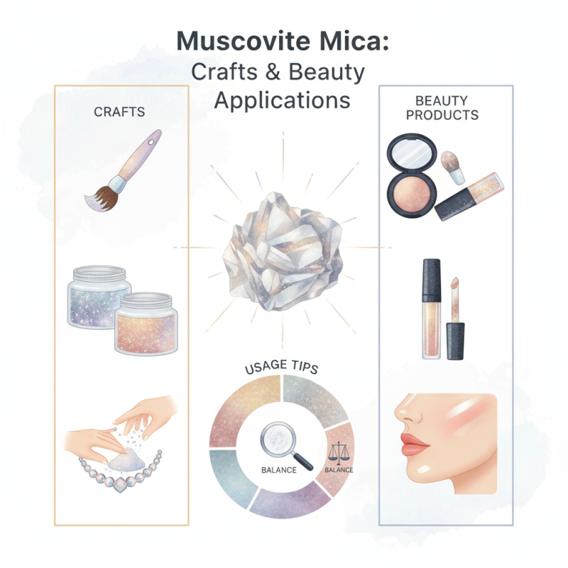 How to Use Muscovite Mica in Crafts and Beauty Products?