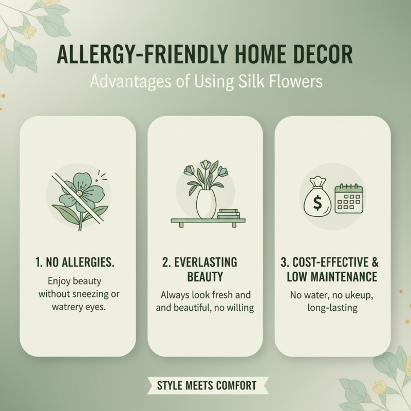 Top 10 Benefits of Using Artificial Silk Flowers for Home Decor?