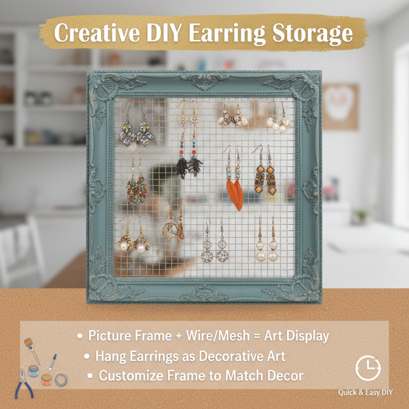 Top 10 Earring Storage Ideas for Organizing Your Jewelry?