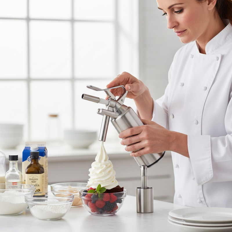 How to Use Whipped Cream Chargers Effectively for Your Recipes?