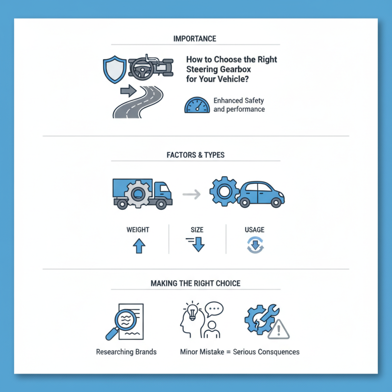 How to Choose the Right Steering Gearbox for Your Vehicle?