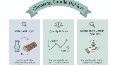 How to Choose the Best Candle Holder Wholesale Options?