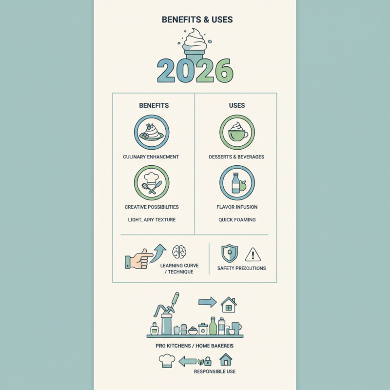 2026 Top Whipped Cream Chargers Benefits and Uses Explained?
