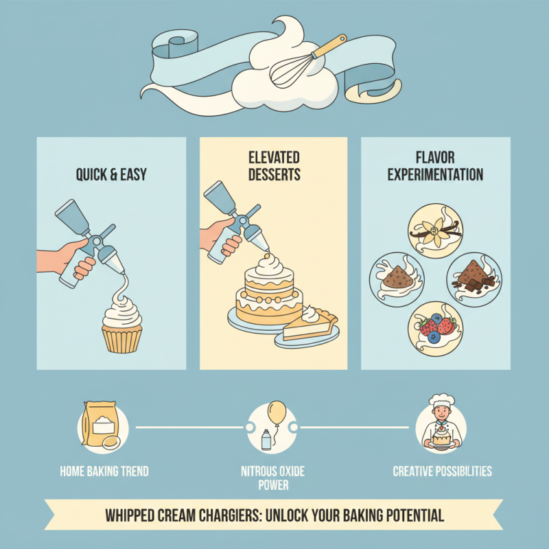 Why Are Whipped Cream Chargers So Popular for Home Bakers?