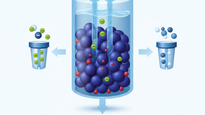 What is a strong base anion resin and how does it work?