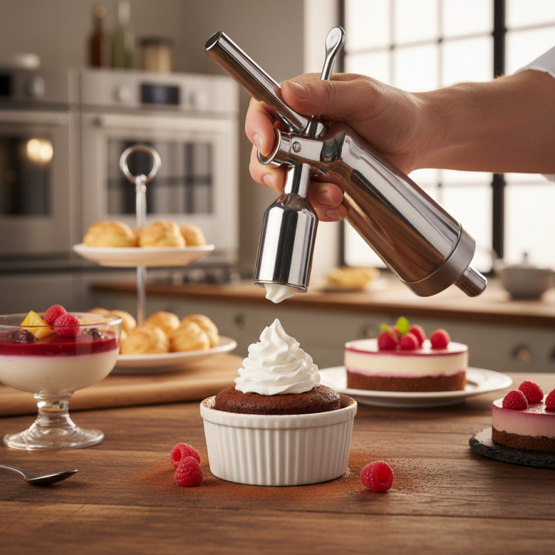 Why Use Whipped Cream Chargers for Perfect Desserts?