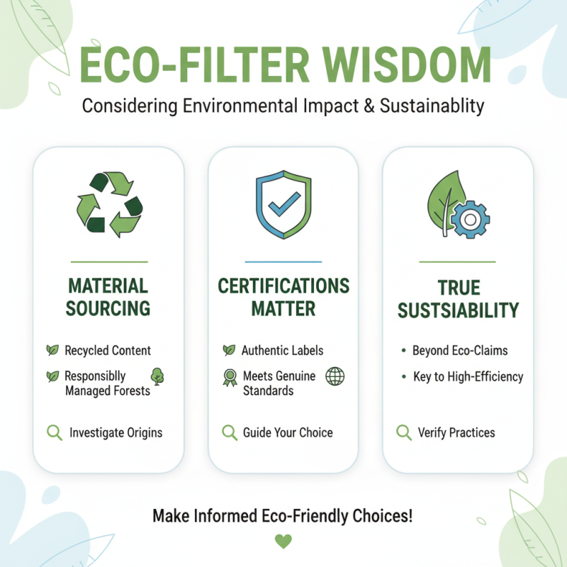 10 Essential Tips for Choosing Wholesale High Efficiency Air Filter Paper?