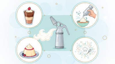 Why Use Whipped Cream Chargers for Your Dessert Needs?