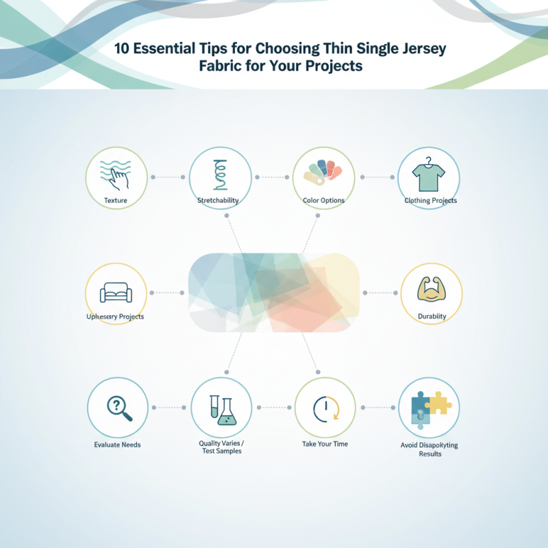 10 Essential Tips for Choosing Thin Single Jersey Fabric for Your Projects?