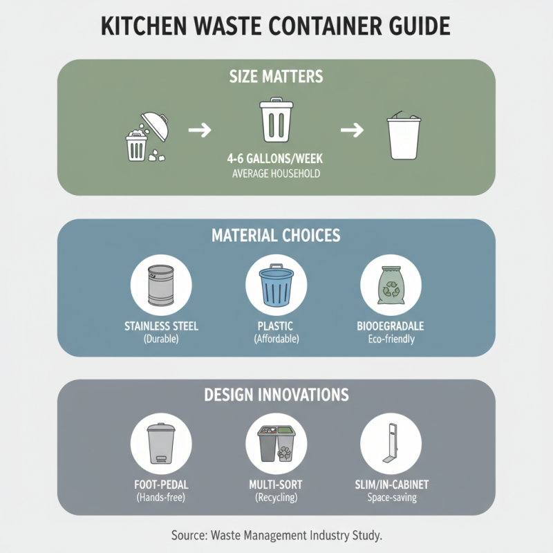How to Choose the Best Kitchen Waste Container for Your Home?
