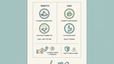 2026 Top Whipped Cream Chargers Benefits and Uses Explained?