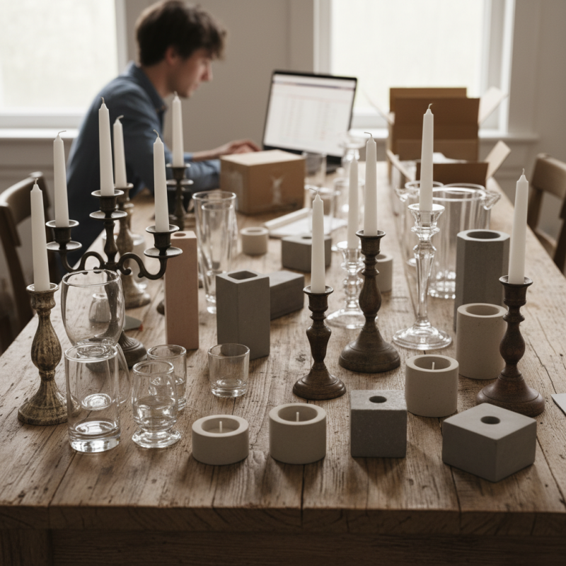How to Find the Best Candle Holder Wholesale Deals?