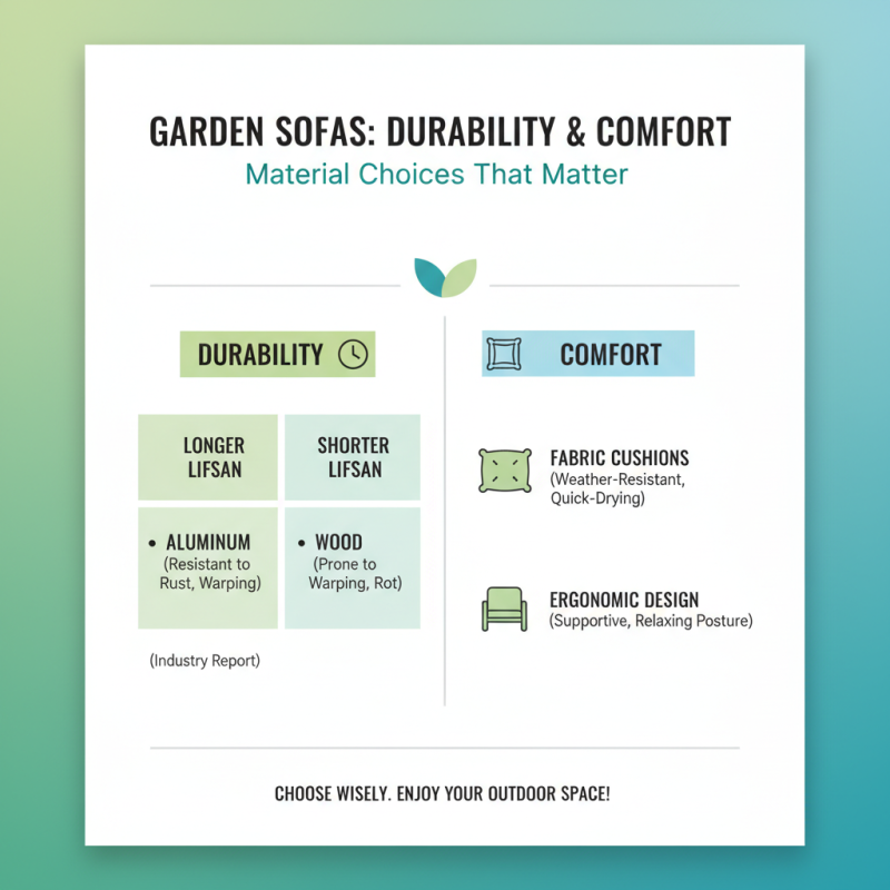 How to Choose the Best Garden Sofas for Your Outdoor Space?