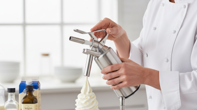 How to Use Whipped Cream Chargers Effectively for Your Recipes?